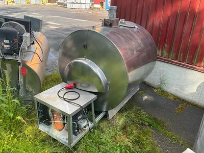 Översiktsbild av 1989 weldholms DF 853 AD s/s Horizontal cooling tank 1.600L